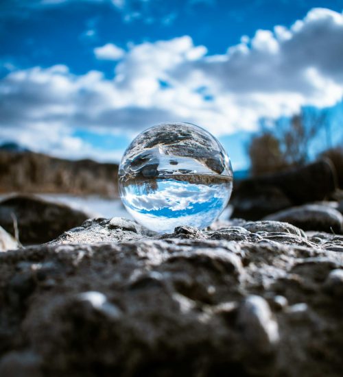 Photo by j.mt_photography: https://www.pexels.com/photo/lensball-on-gray-stone-1721537/
